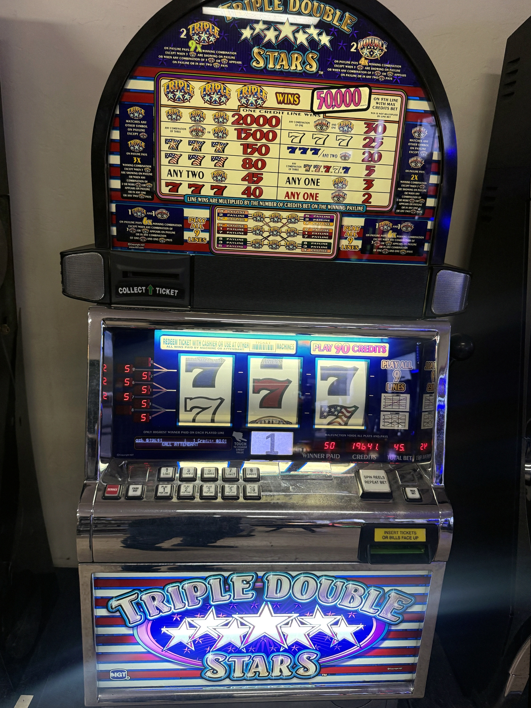 IGT S2000 Triple Double Stars Round Top